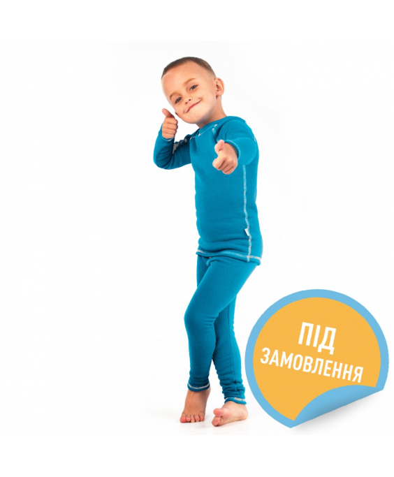 Комплект Power Stretch без горла блакитний