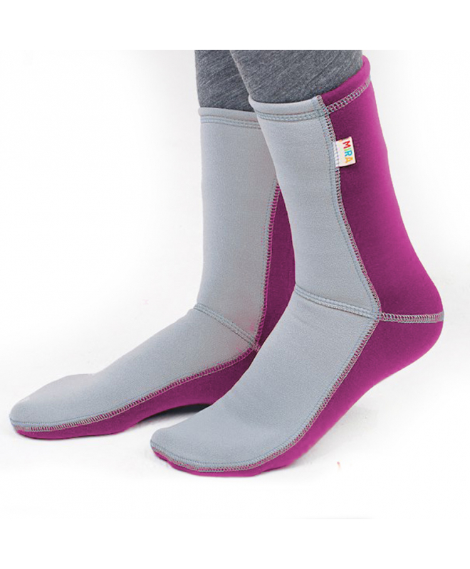 Шкарпетки дитячі Power Stretch сіро-малинові Шкарпетки дитячі Power Stretch сіро-малинові