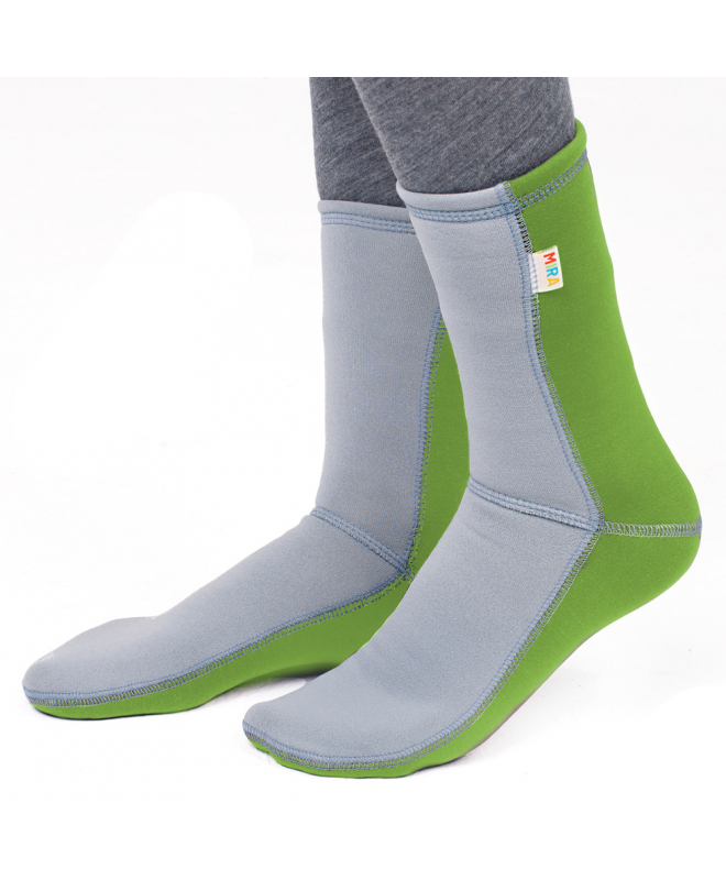 Шкарпетки жіночі Power Stretch сіро-оливкові