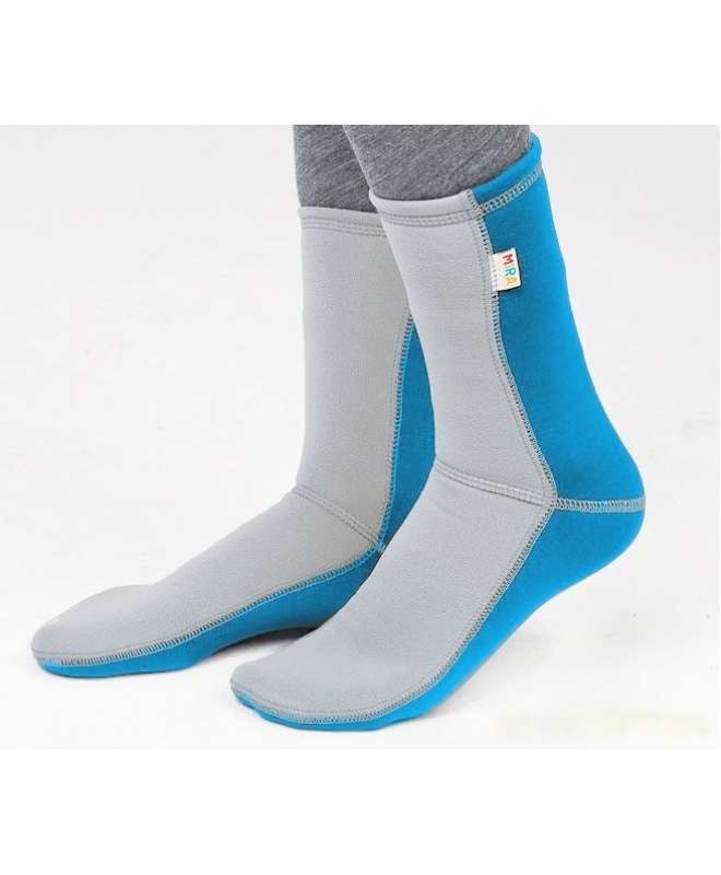 Шкарпетки жіночі Power Stretch сіро-бірюзові