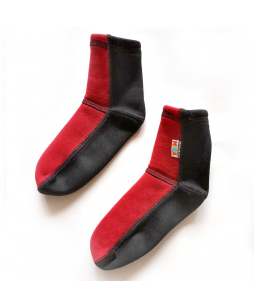 Шкарпетки дитячі Power Stretch червоно-чорні Шкарпетки дитячі Power Stretch червоно-чорні